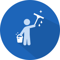office spring cleaning icon